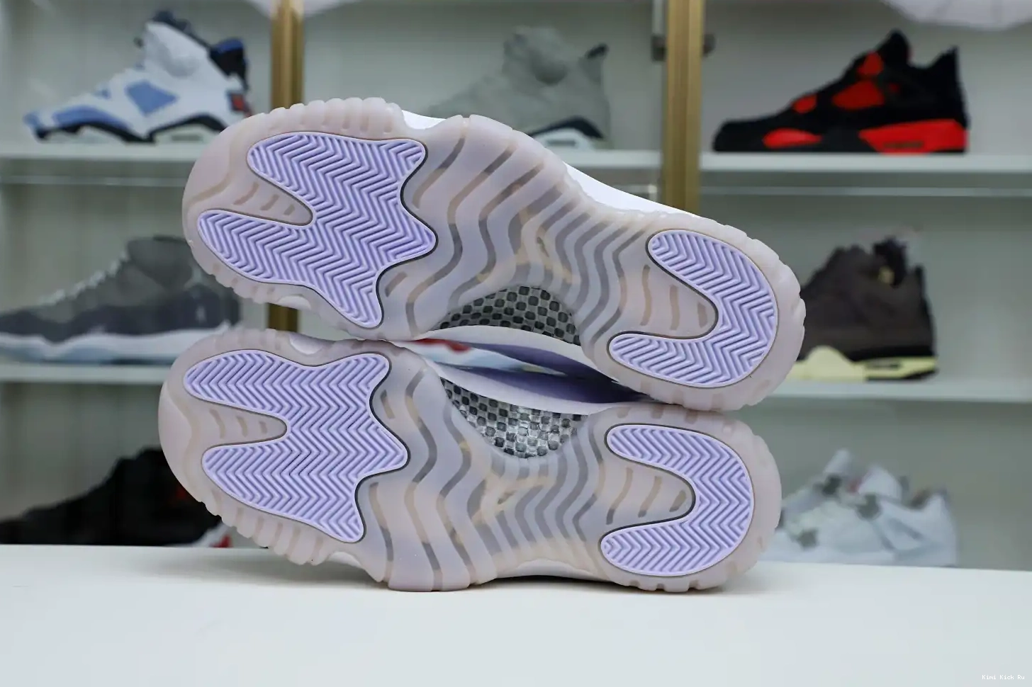 AIR VIOLET LOW Kimikick 11 PURE JORDAN 0807
